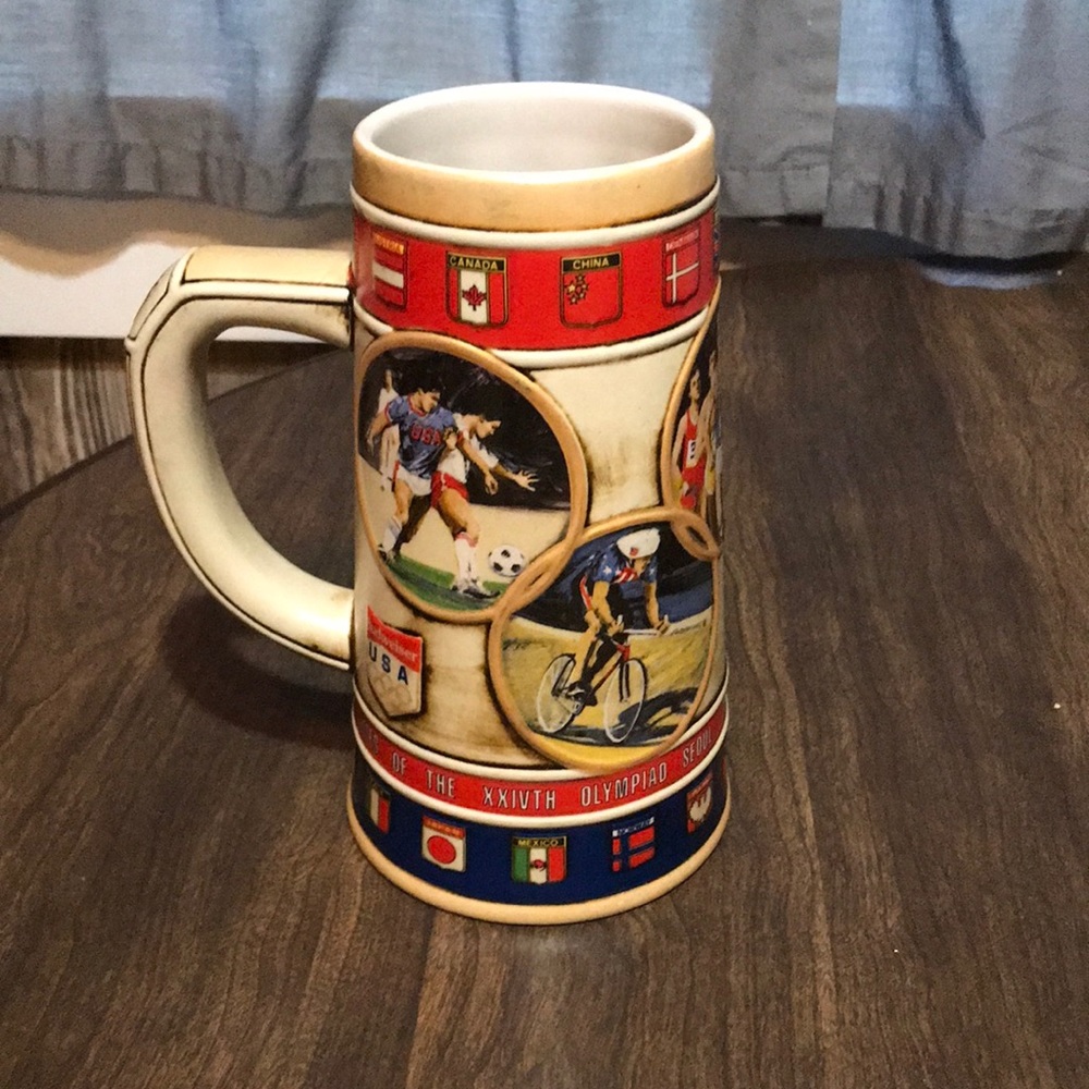 Budweiser Olympic Mug 1988